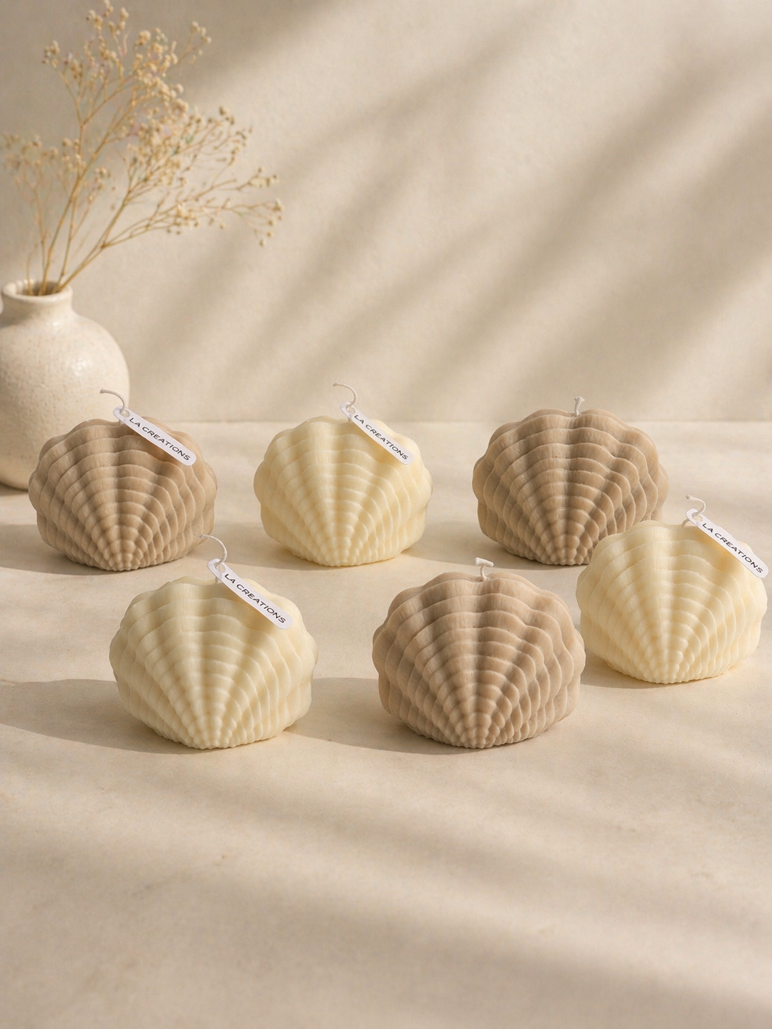 Sea Shell Candles