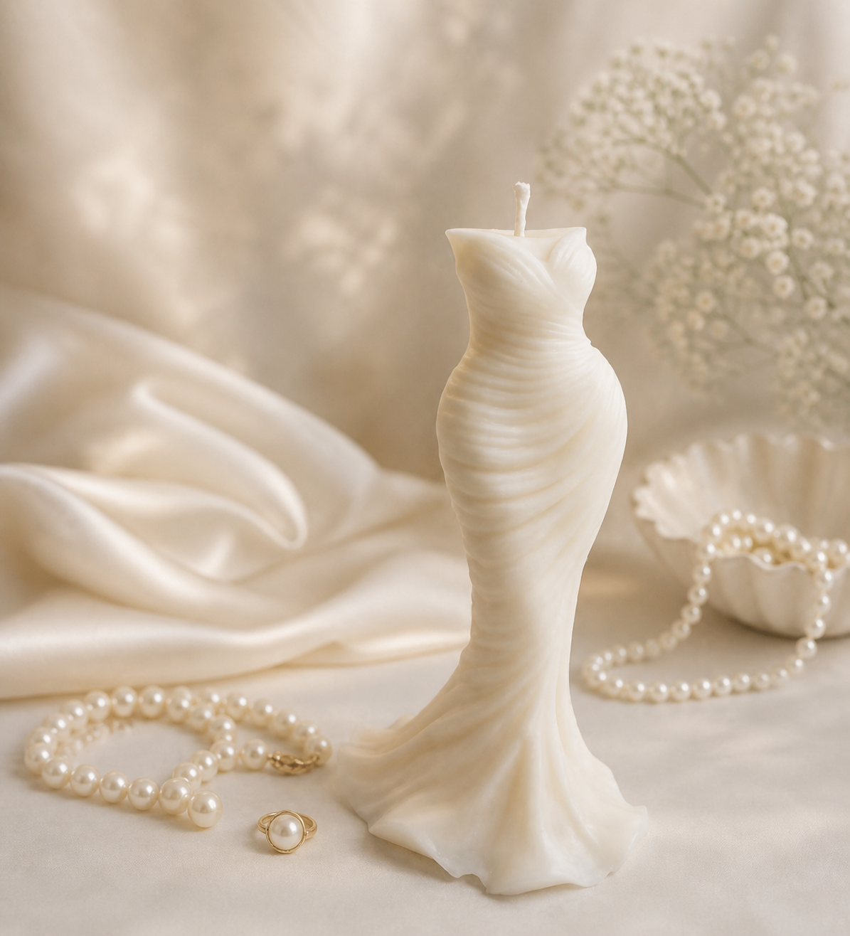 Elegant Dress Candles